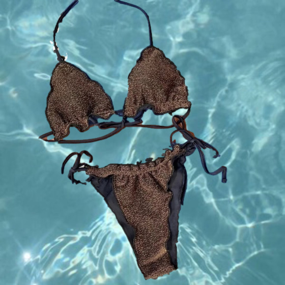 COPY - Glitter Sparkly Bikini - Picture 1 of 9
